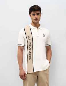 Brand Embroidered Regular Fit Polo Shirt